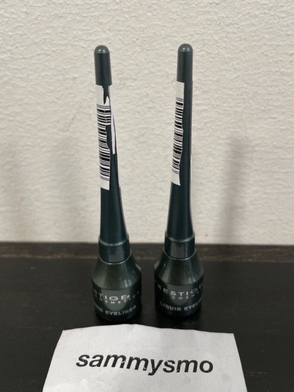 Prestige Cosmetics Liquid Eyeliner LE-12 ENVY Green 0.1 fl oz., x2